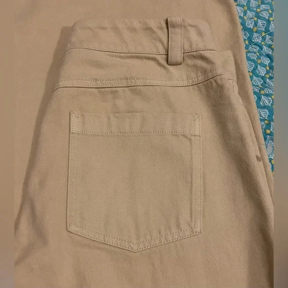 Vince Washed Twill Haystack Wide-Leg Pants Size 8 NWOT - Picture 9 of 14